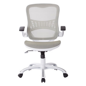 white office chairs you'll love | wayfair white office chairs you'll love | wayfair