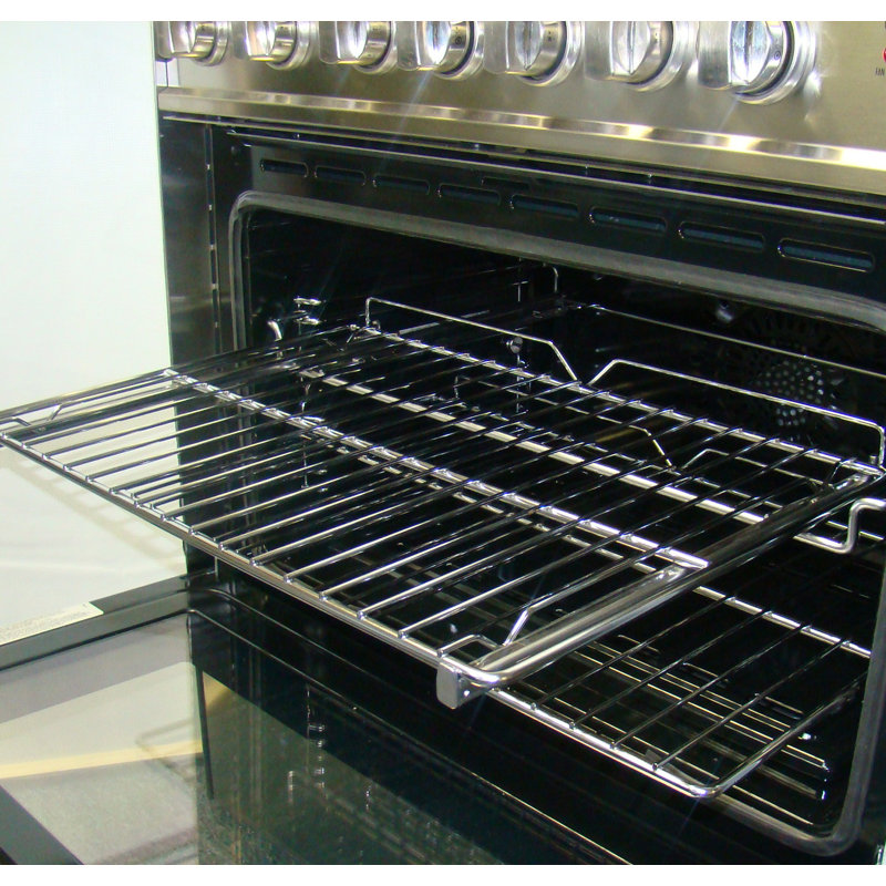 Verona Easy Glide Rolling Rack For 36 Single Oven Wayfair Easy Glide Rolling Rack For 36 Single Oven