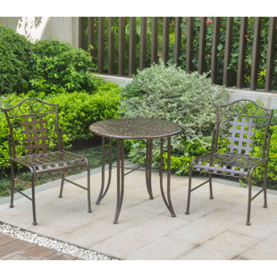Farmhouse Rustic Fleur De Lis Living Outdoor Dining Sets Birch Lane Quickview