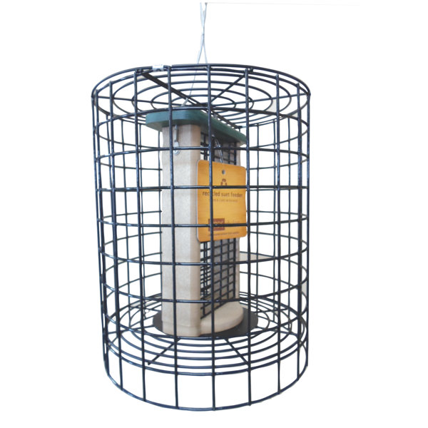 Birds Choice Choice Clever Clean Tube Bird Feeder With Wire Cage