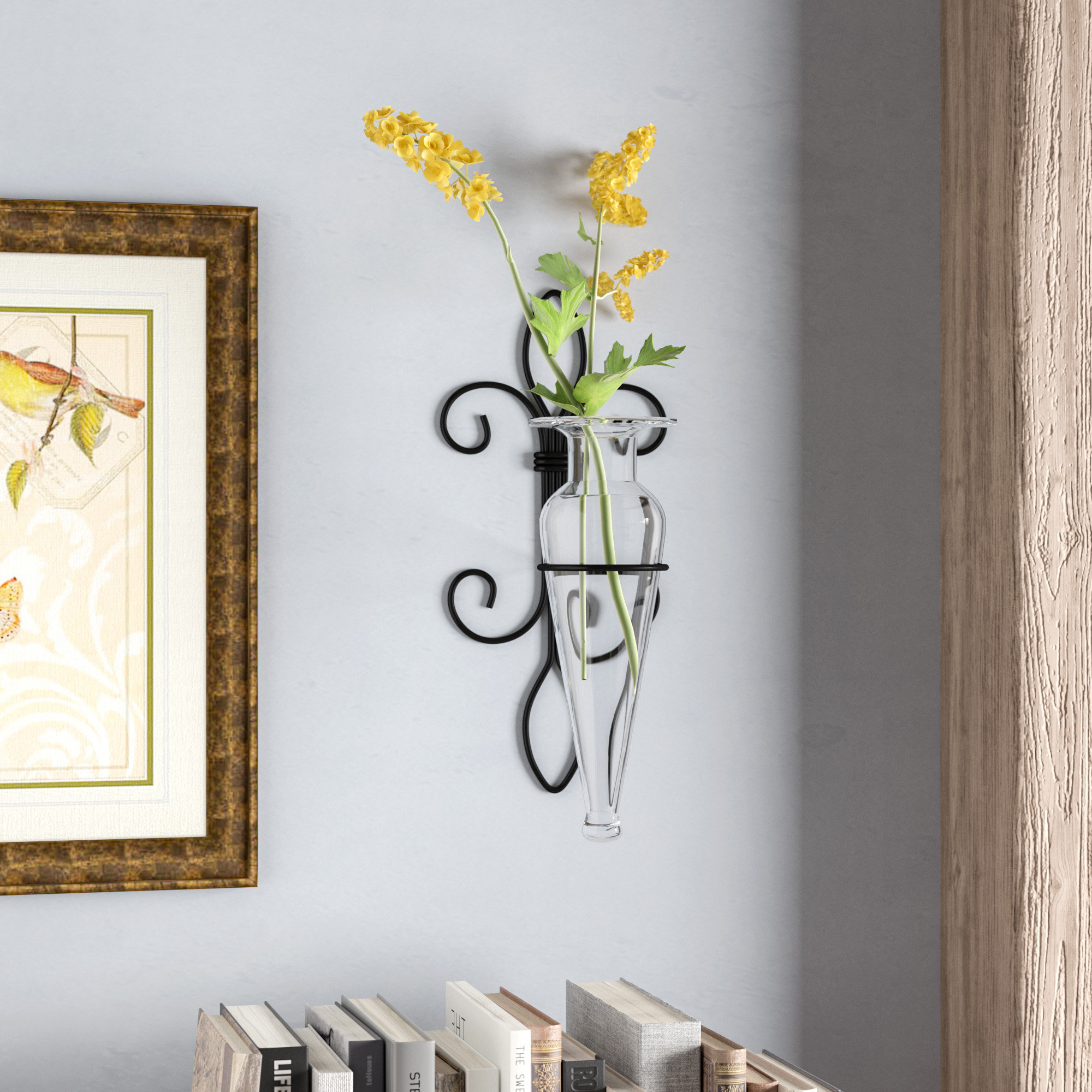 One Allium Way Dorothea Wall Sconce Amphora Vase Reviews Wayfair