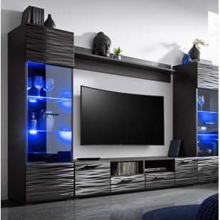 Entertainment Centres You Ll Love Wayfair Ca Priebe Modica Modern Entertainment Centre For Tvs Up To 65
