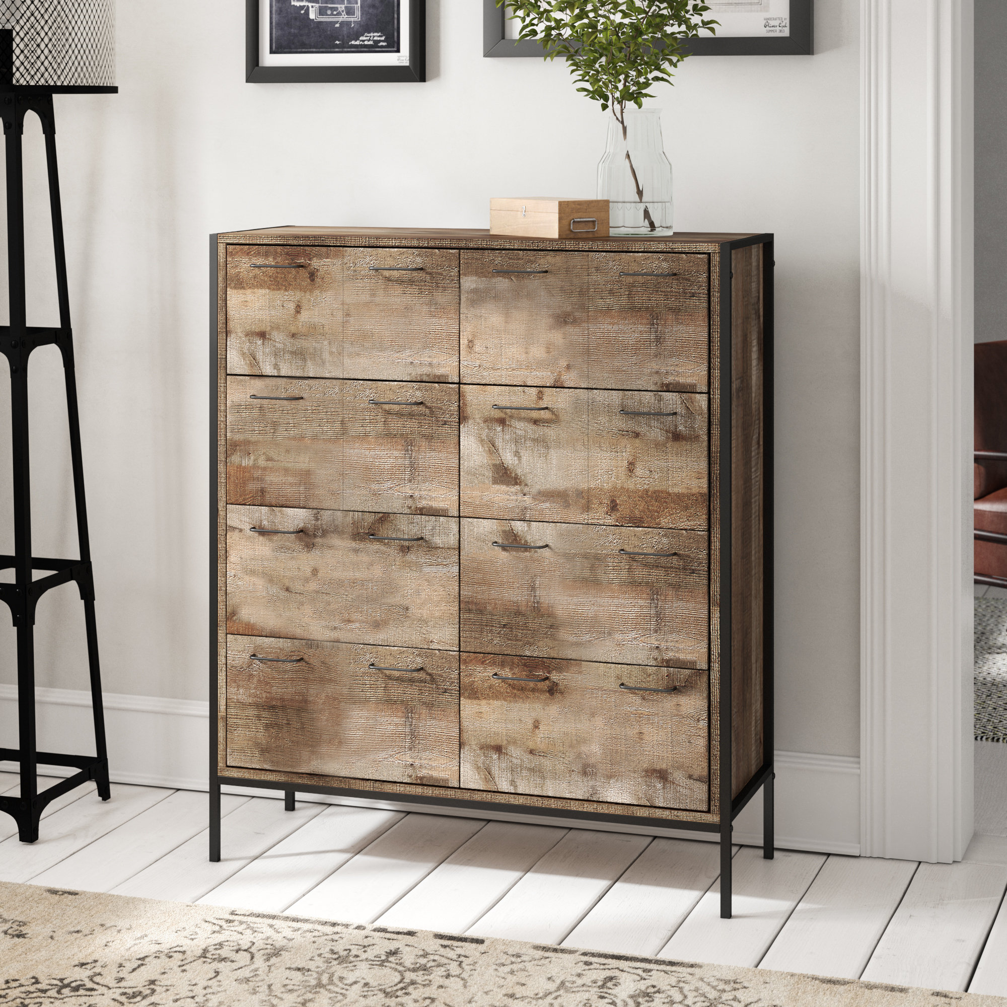 Williston Forge Amesbury 8 Drawer Chest Reviews Wayfair Co Uk