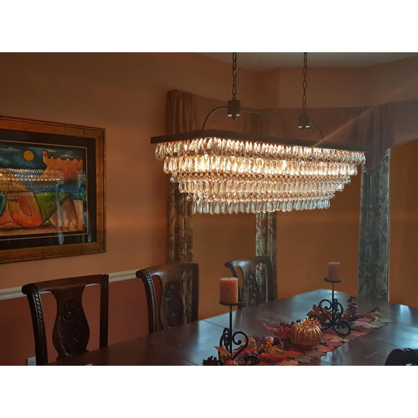 Long Crystal Chandelier Wayfair Ca
