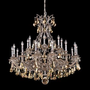 Sophia 21-Light Candle-Style Chandelier