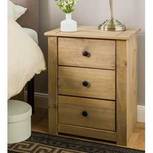 Bedside Tables Cabinets Sets You Ll Love Wayfair Co Uk Harold Parker 3 Drawer Bedside Table