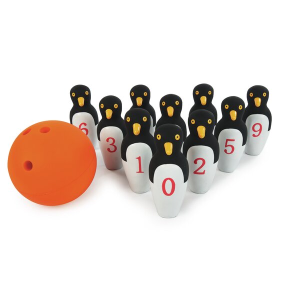 360Athletics Penguin Bowling Ball Set | Wayfair