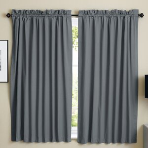 Twill Curtain Panels (Set of 2)