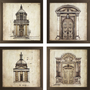 Architectural Wall Art 4+ piece architectural wall art you'll love | wayfair Architectural Wall Art 4+ piece architectural wall art you'll love | wayfair