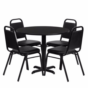 Villa Milagro Restaurant Laminate 5 Piece Dining..