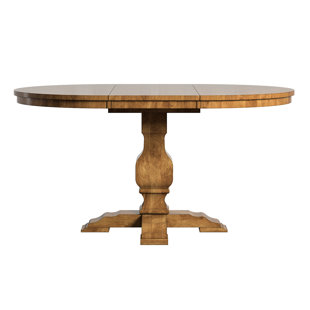 Dining Tables Kitchen Joss Main Fortville Extendable Solid Wood Dining Table