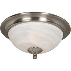 Saturn 2-Light Flush Mount