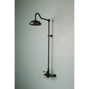 Strom Plumbing By Sign Of The Crab Shower Systems You Ll Love Wayfair Thermostatic Exposed Shower Set With Lever Handle By Strom Plumbing Sign Of The Crab
