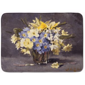 Avedon Spring Bouquet by John Codner Memory Foam Bath Rug