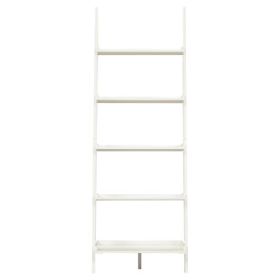 White Leaning Bookcases You Ll Love Wayfair Save To Idea Board