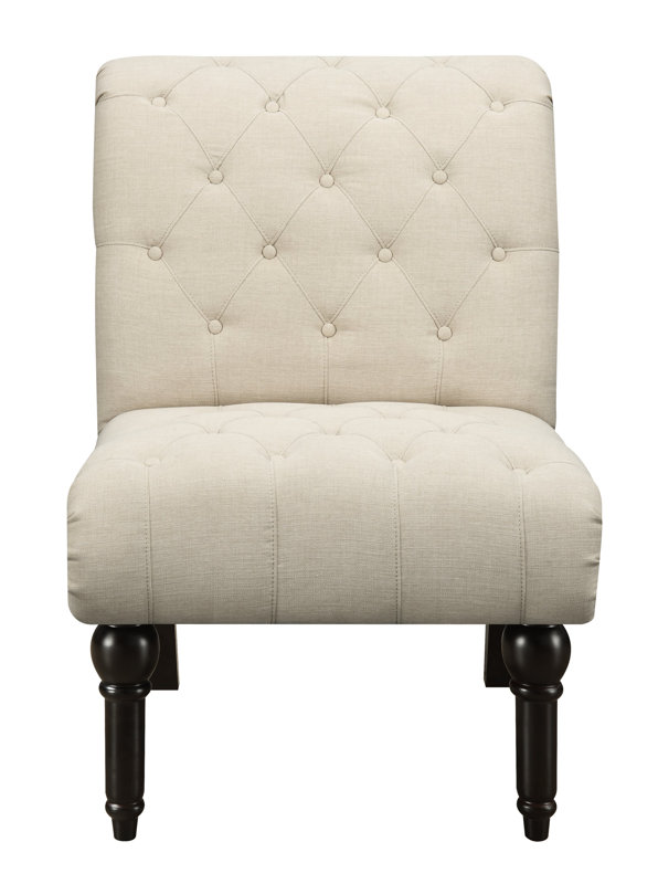 One Allium Way Narcisse Armless Slipper Chair & Reviews Wayfair