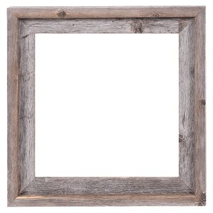 Reclaimed Barn Wood Open Frame