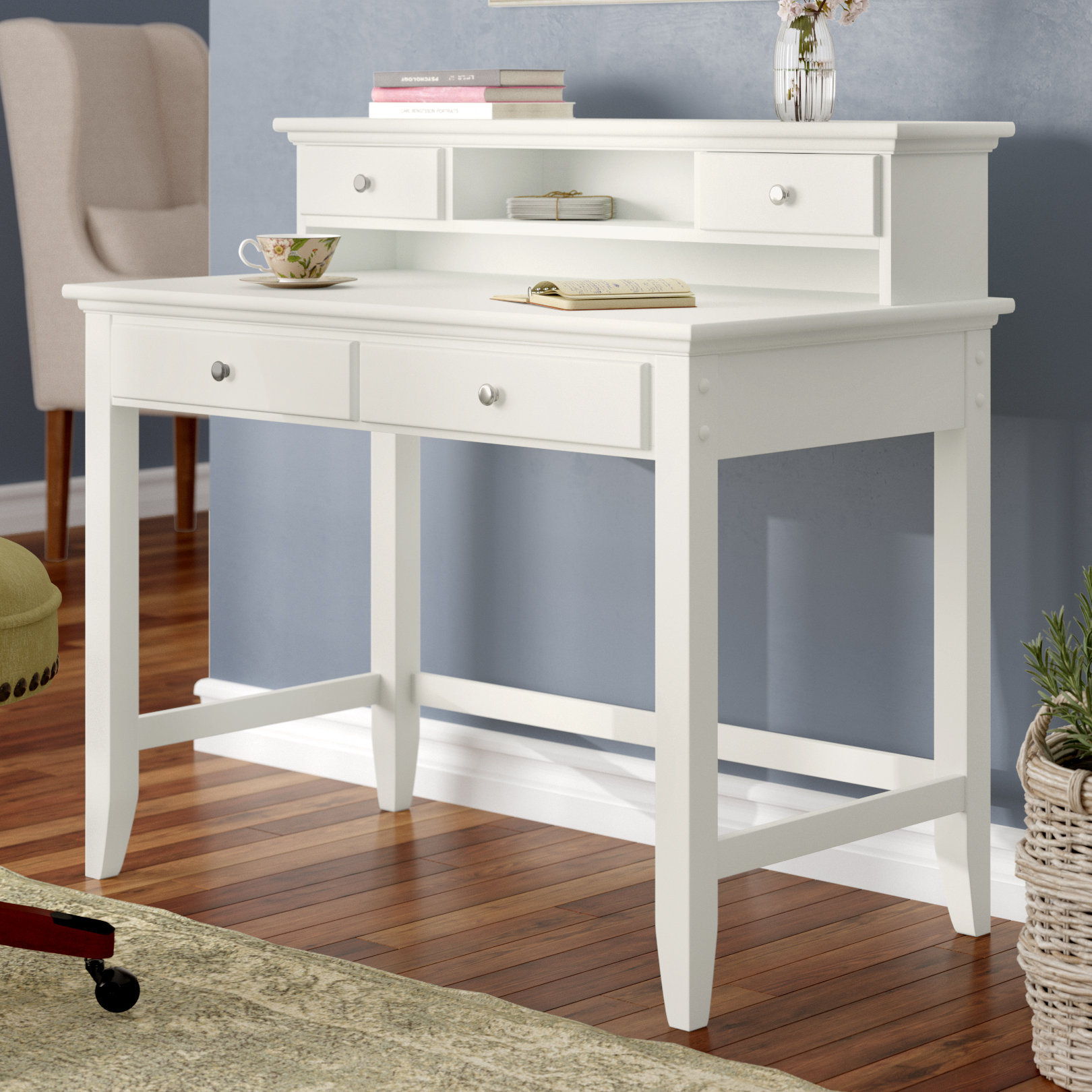 Viv Rae Katy Student Desk And Hutch Set Reviews Wayfair