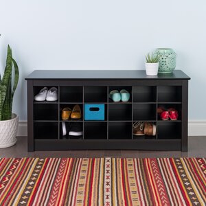 Sybil Wood Storage Bench