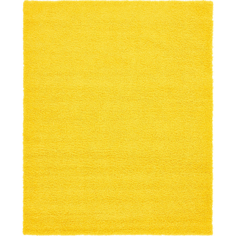 Zipcode Design Madison Basic Dark Yellow Area Rug & Reviews Wayfair