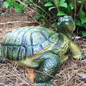 Call of the Wild Large Box Turtle Statue