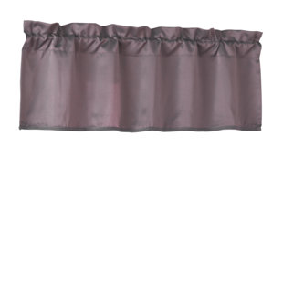 Purple Valances Kitchen Curtains You Ll Love Wayfair Purple Valances Kitchen Curtains