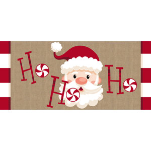 Santa Ho Ho Ho Sassafras Switch Doormat