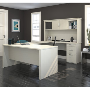 Black U Shaped Desks You Ll Love Wayfair Quickview