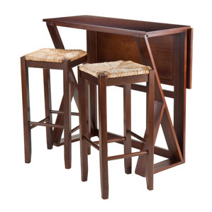 Brayan 3 Piece Pub Table Set by Latitude Run