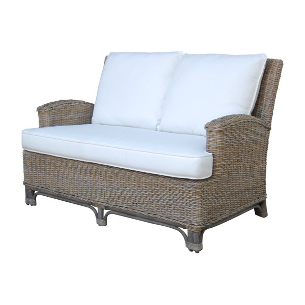 Panama Jack Sunroom Exuma Loveseat with Cushion & Reviews Wayfair
