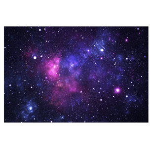 Clouds Moon Stars Sky Wallpaper You Ll Love Wayfair Co Uk Galaxy 225cm L X 336cm W Roll Wallpaper