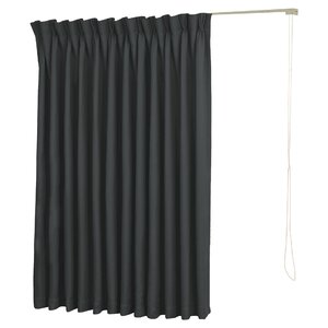 Bailey Solid Blackout Thermal Pinch Pleat Single Curtain Panel