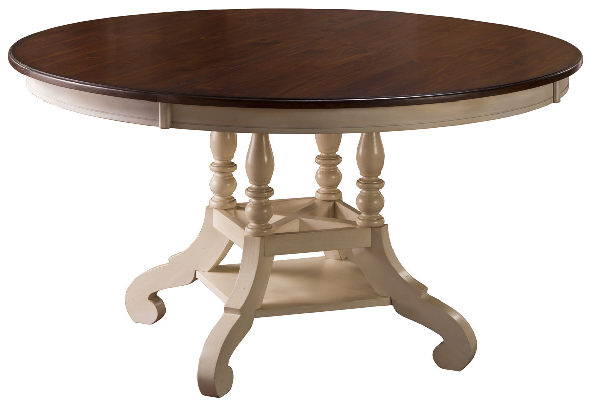 Birch Lane Dalton Round Extending Dining Table Reviews Wayfair Dalton Round Extending Dining Table