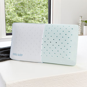 Cool Sleep Ventilated Gusseted Gel Memory Foam Pillow