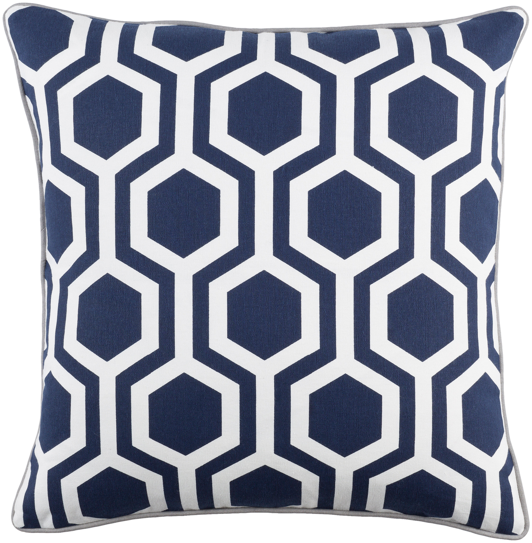 Langley Street Antonia Geometric Square Woven Cotton Throw Pillow