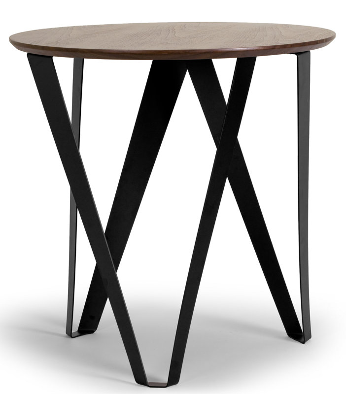 Glamour Home Decor Aimi Round End Table Reviews Wayfair Aimi Round End Table