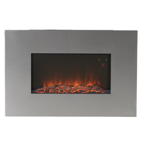 Yawen Wall Mount Electric Fireplace by Orren Ellis