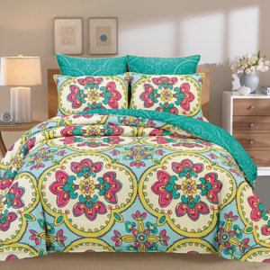 Couture Home 6 Piece Reversible Comforter Set