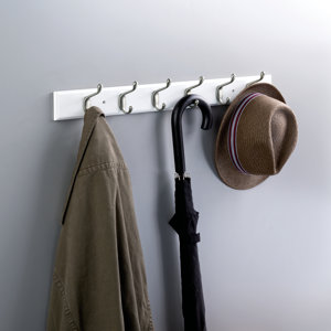Rail Wall Mounted Coat Rack