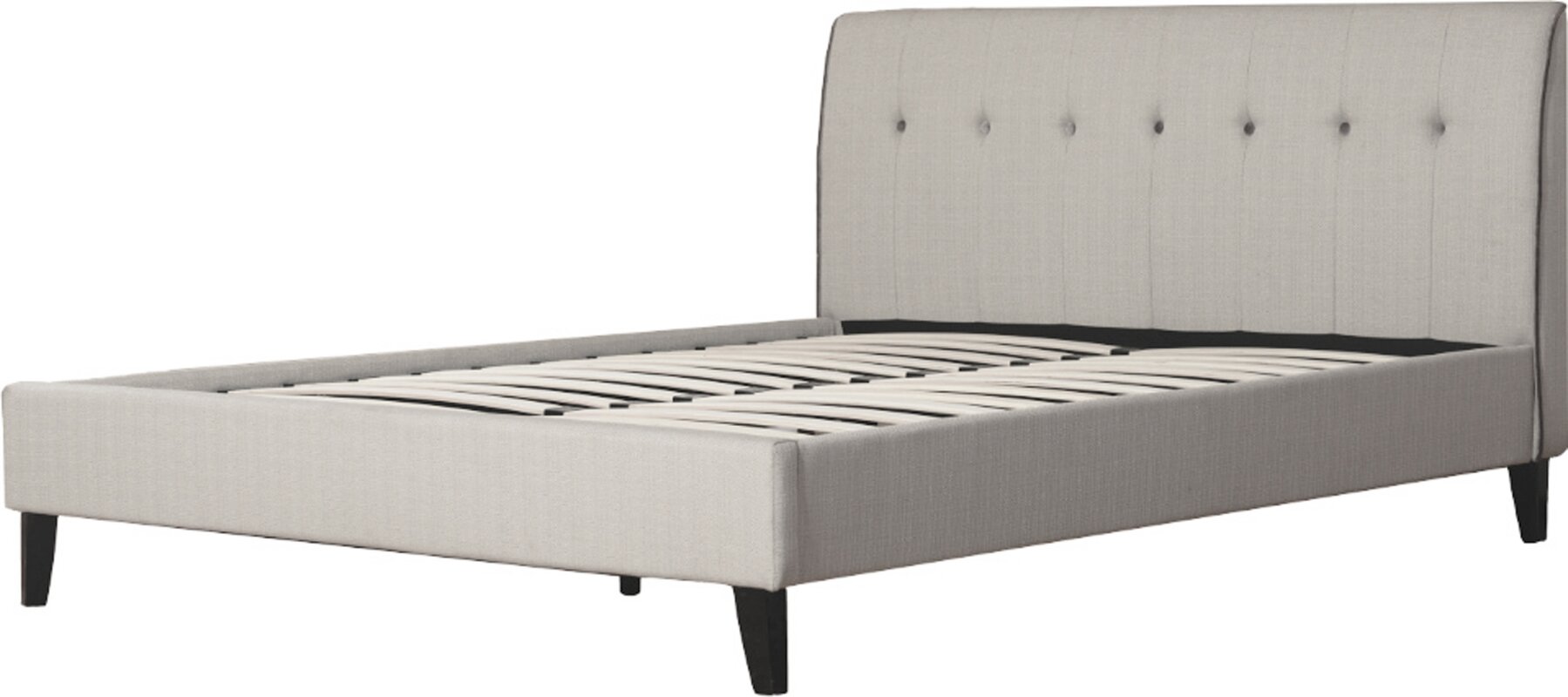 Chrysanthos+Double+Upholstered+Bed+Frame