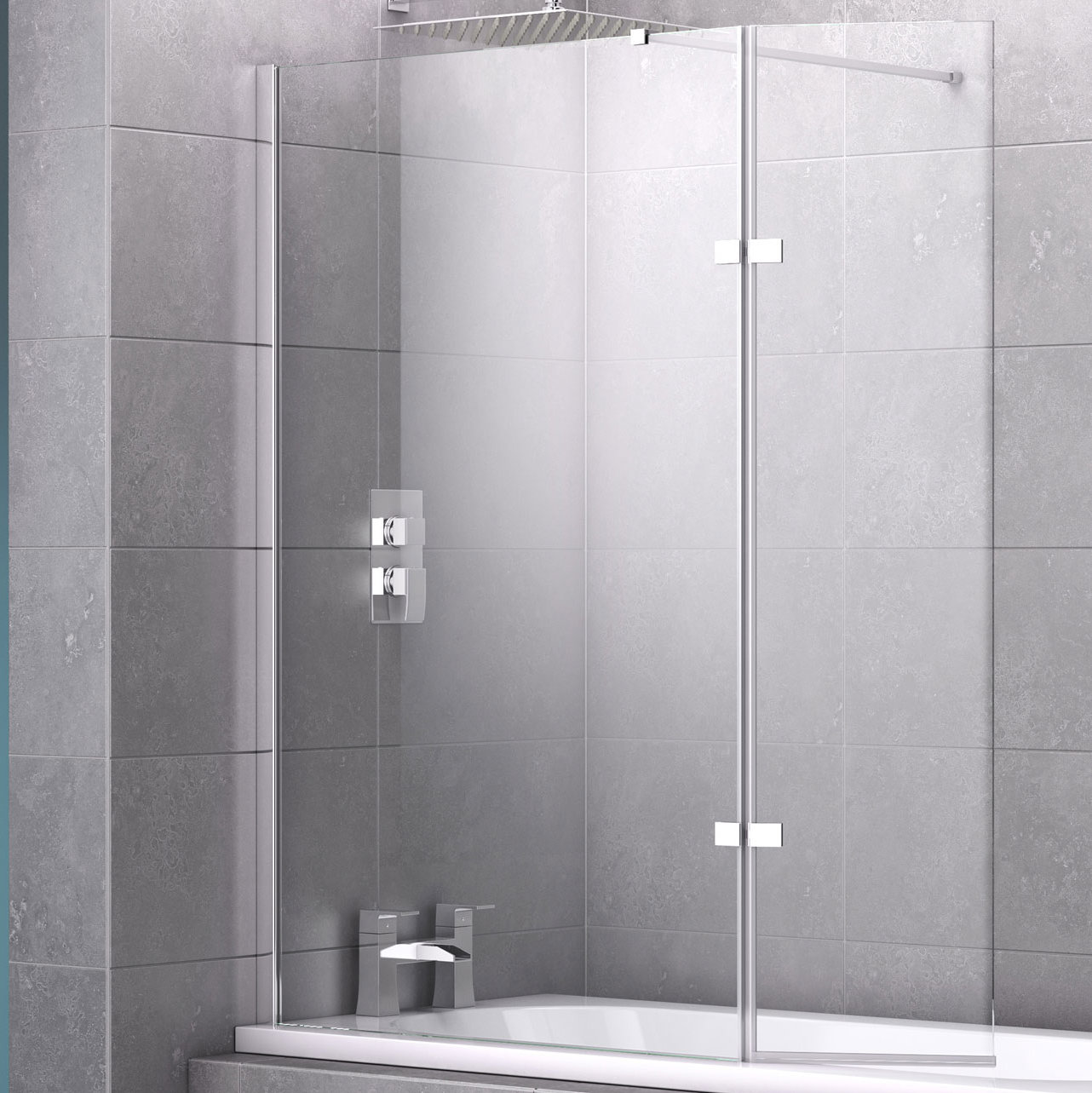 Belfry Bathroom Earlstoke 1550 Mm X 1310 Hinged Semi Frameless Belfry Bathroom Earlstoke 1550 Mm X 1310 Hinged Semi Frameless Bath Screen Wayfair Co Uk