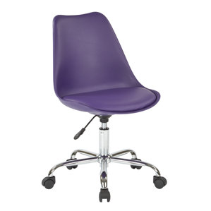 purple office chairs you'll love | wayfair purple office chairs you'll love | wayfair