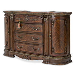 55 Inch Dresser Wayfair Bella Veneto 4 Drawer Combo Dresser