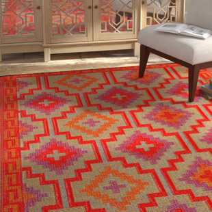 Plastic Outdoor Rug Wayfair Patterson Square Red Indoor Outdoor Area Rug