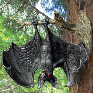 Demon of the Night Vampire Bat Statue