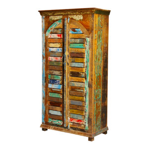 Garderobenschrank Como, 146 cm H x 80 cm B x 40 ..