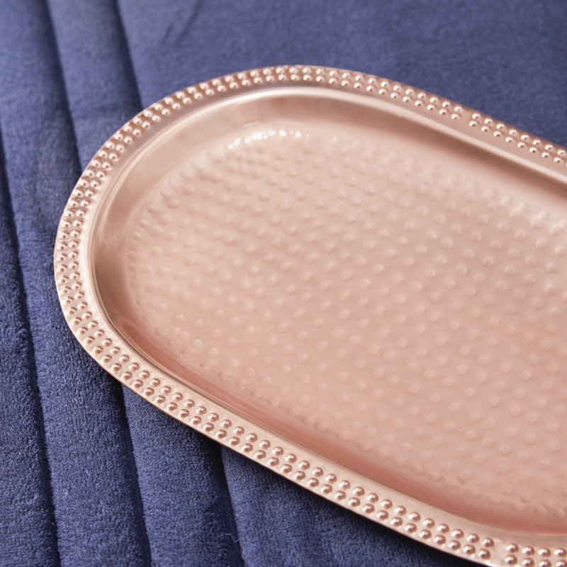 Birch Lane™ Hammered Copper Bathroom Accessory Tray & Reviews Birch Lane