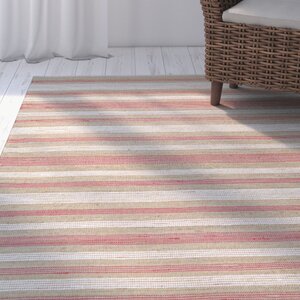 Hansville Awning Stripes Hand-Loomed Area Rug