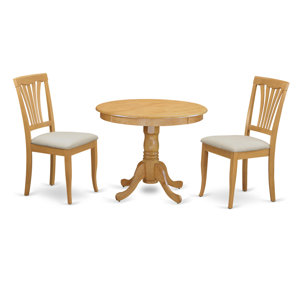 3 Piece Dining Set by Wooden Importers