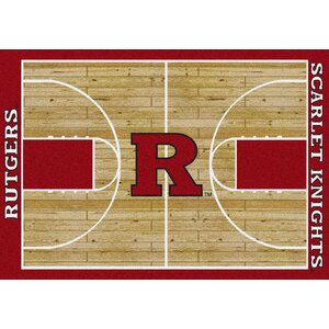NCAA College Home Court Rutgers Novelty Rug